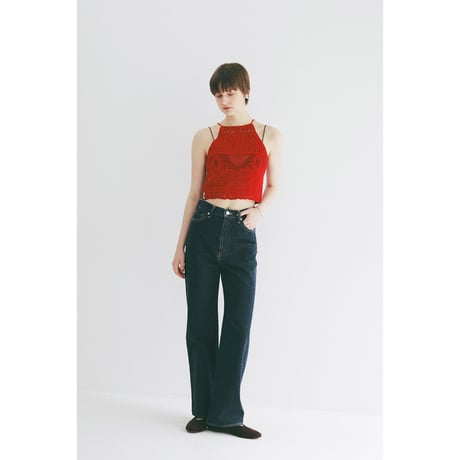 CLANE クラネ “CROCHET CAMI KNIT TOPS” クロシェキャミニットトップス