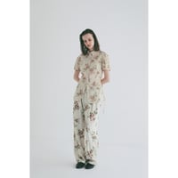 CLANE クラネ ”FLOWER SIDE HOLE SHIRTS” フラワーサイドホールシャツ