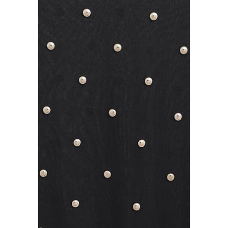 CLANE クラネ “STUDDED BIJOU SHEER TOPS” スタッズビジューシアートップス