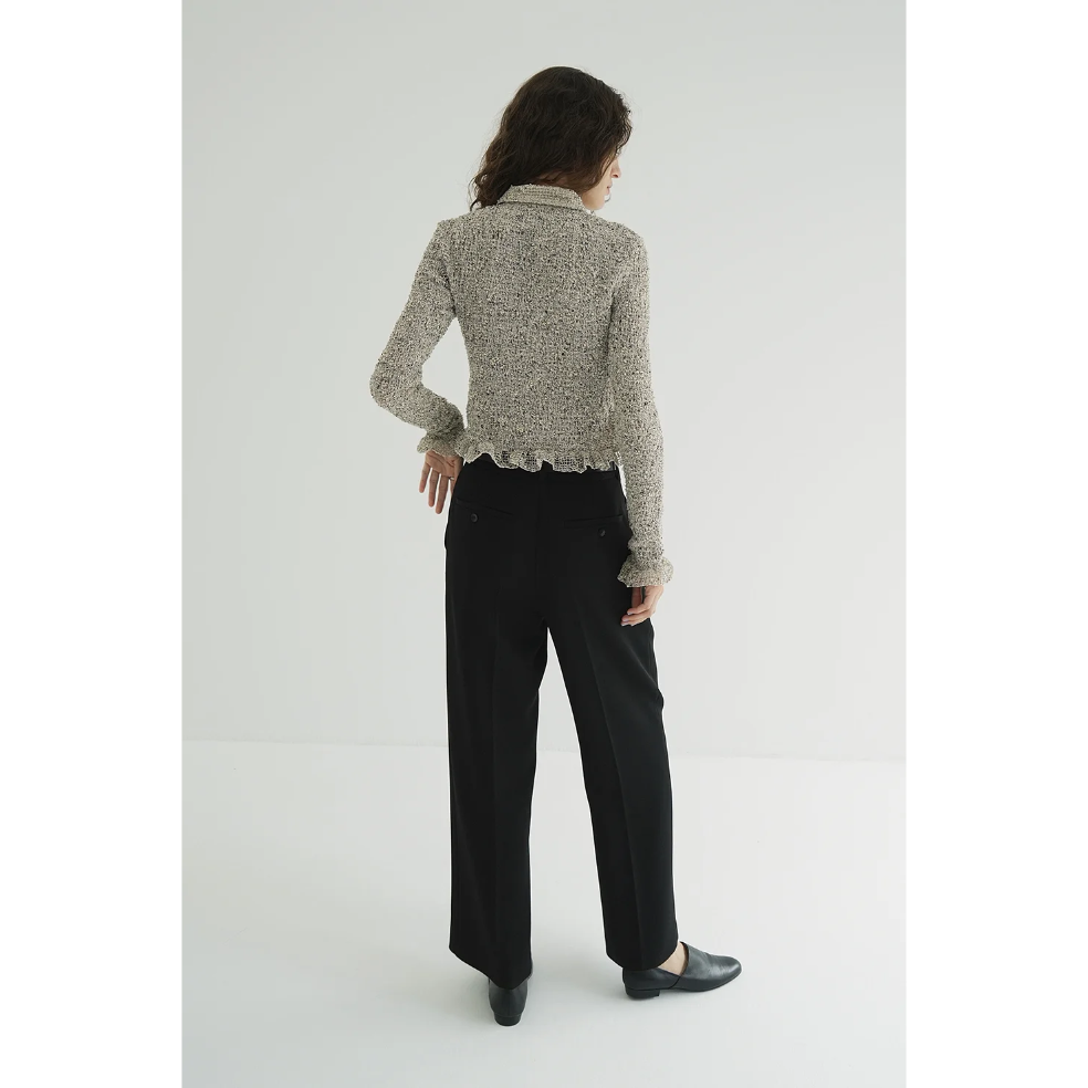 クラネ　CLANE MIX MESH GATHER SHIRT サイズ1 clane クラネ MIX MESH GATHER SHIRT サイズ1 - メルカリ