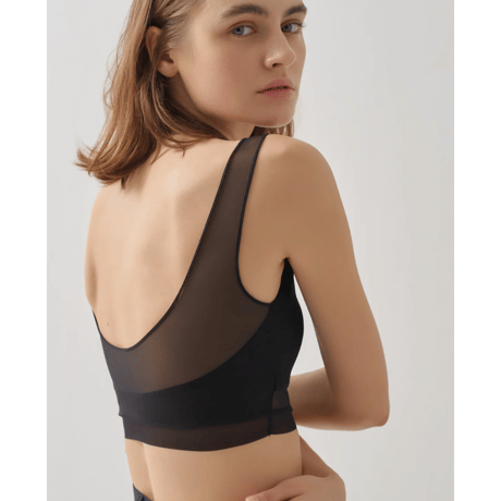NICENICE MOMENT ナイスナイスモーメント “MESH BRA TANK” メッシュブラタンク
