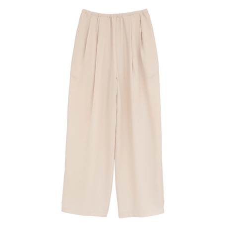 CLANE クラネ “DRAWSTRING LOOSE TUCK PANTS” ドローストリングルーズタックパンツ