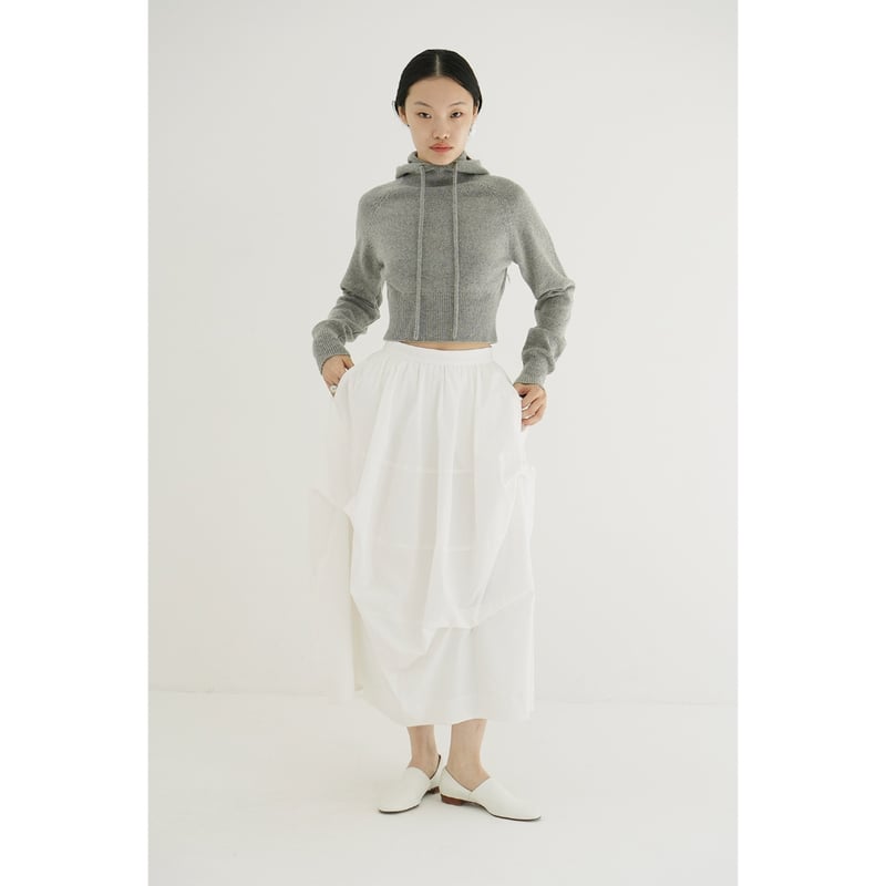 CLANE クラネ “TUCKING VOLUME SKIRT” タッキングボリュームスカート