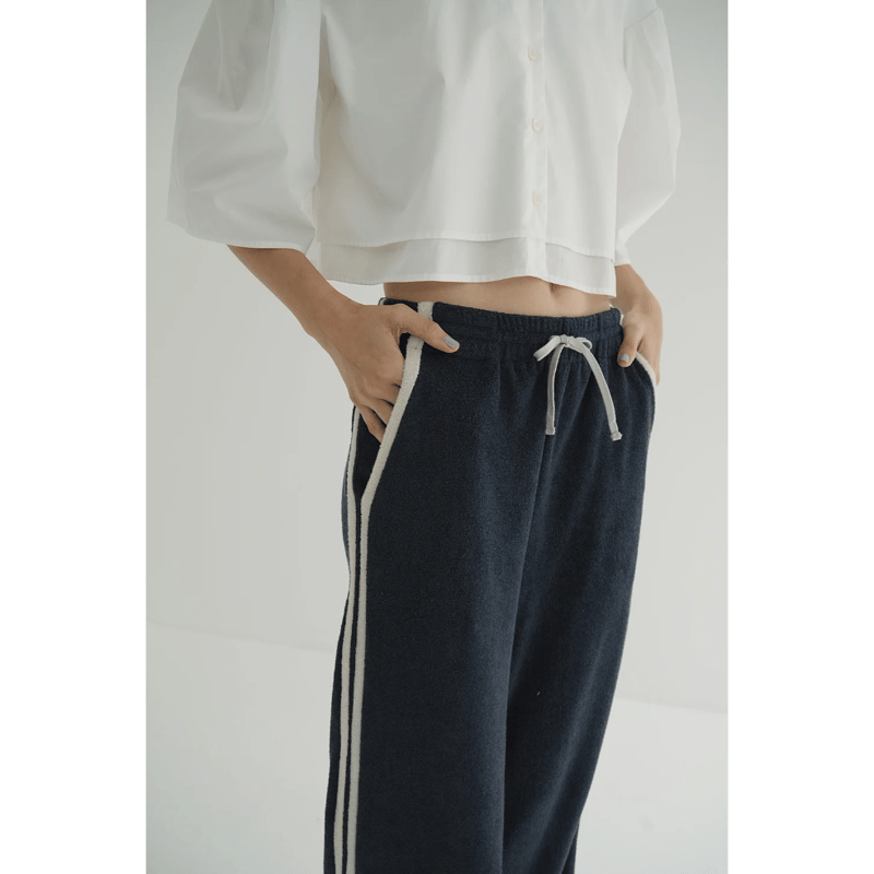 CLANE クラネ “PILE LINE PANTS” パイルラインパンツ | t / wo