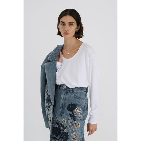 CLANE/クラネ 18FW 完売ドットフラワーサーキュラースカート（CATEGORY  