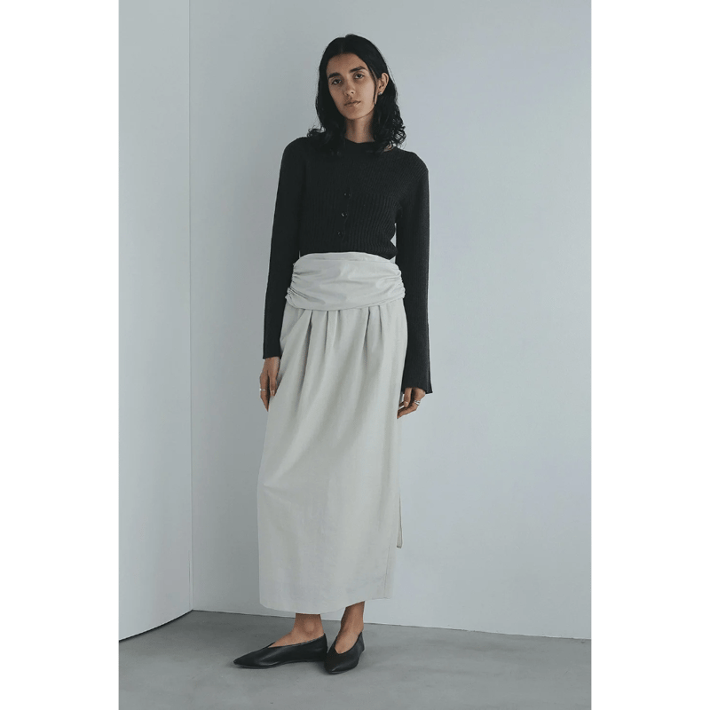 MANOF マノフ “BUSTIER SET NARROW SKIRT” ビスチェセットナロー