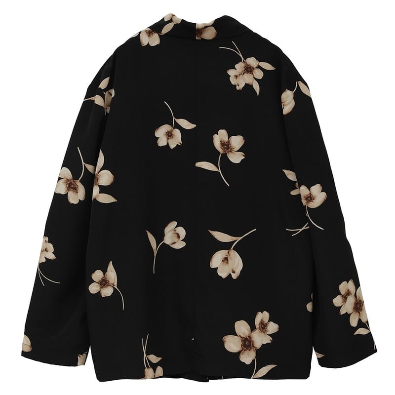CLANE クラネ “FLOWER OVER SHIRT JACKET” フラワーオーバーシャ...