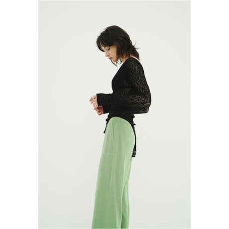 CLANE クラネ “BACK OPEN LACE BODYSUIT” バックオープンレースボディスーツ