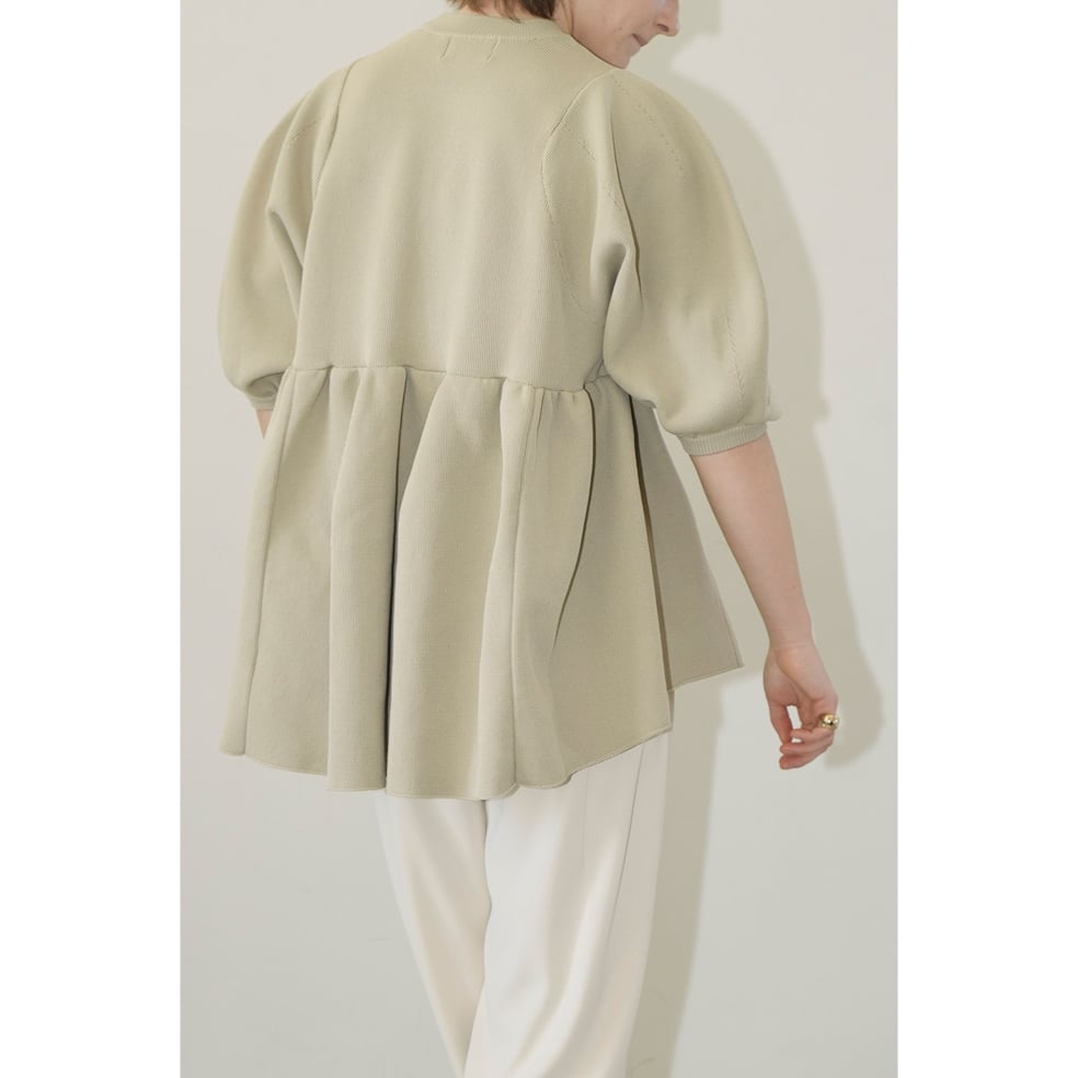【CLANE】BALLOON SLEEVE GATHER KNIT TOPS CLANE（クラネ）の「BALLOON SLEEVE GATHER KNIT TOPS（ニット