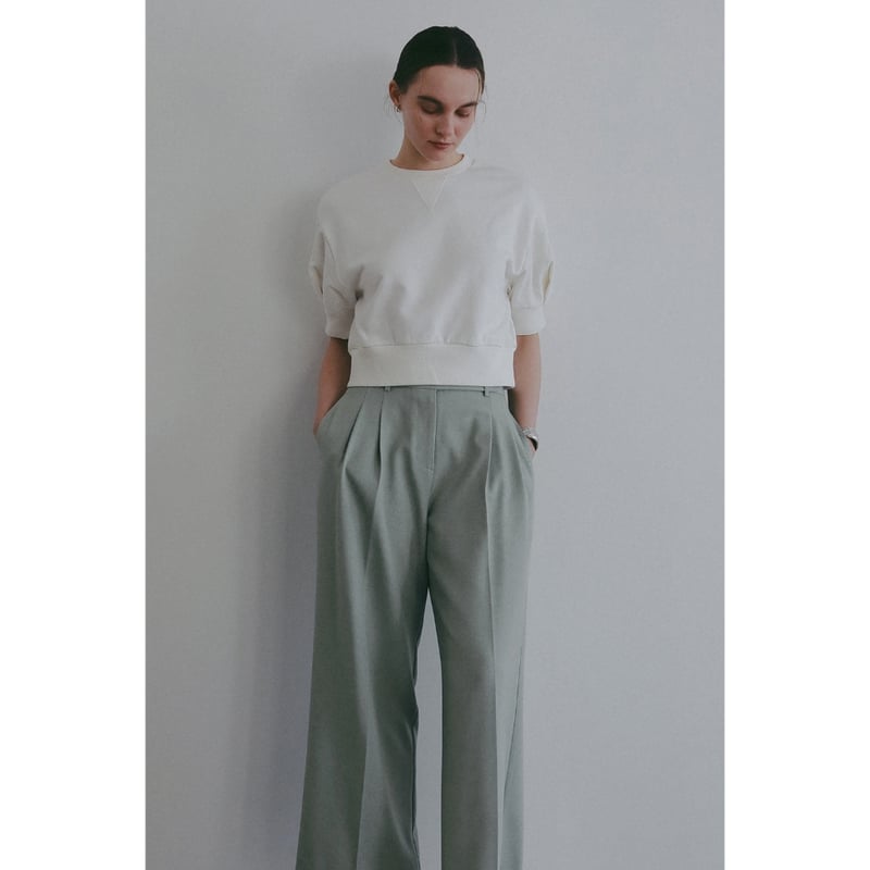 MANOF マノフ “PUFF SLEEVE SWEAT TOPS” パフスリーブスウェットト