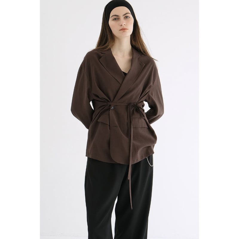CLANE クラネ “2WAY SHEER JACKET” 2ウェイシアージャケット | t 