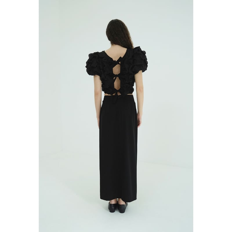 CLANE クラネ “W FACE CLOUD PUFF SLEEVE TOPS” ダブルフェ