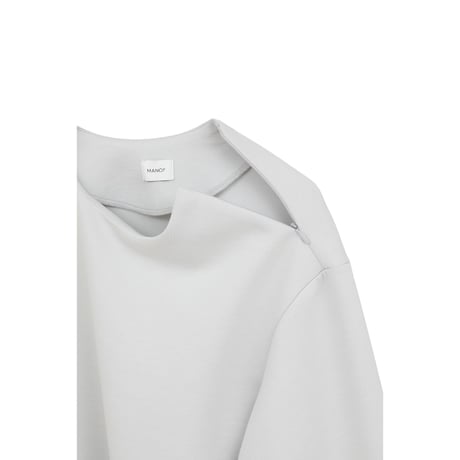 MANOF マノフ “CURVED SLEEVES TOPS” カーブスリーブトップス
