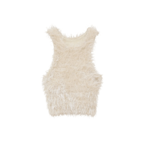 CLANE クラネ “SHAGGY AMERICAN SLEEVE KNIT TOPS” シャギーアメリカンスリーブニットトップス