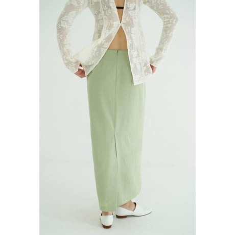 CLANE クラネ “LOW WAIST STRAIGHT SKIRT” ローウエストストレートスカート