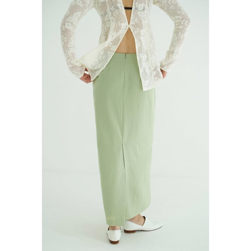 CLANE クラネ “LOW WAIST STRAIGHT SKIRT” ローウエストストレー