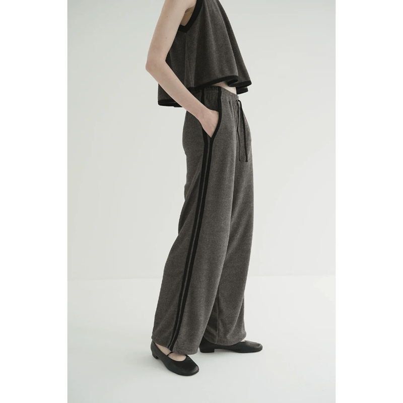 CLANE / PILE LINE PANTS サイズ1 CLANE クラネ “PILE LINE PANTS” パイルラインパンツ | t / wo