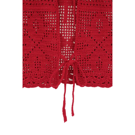 CLANE クラネ “CROCHET CAMI KNIT TOPS” クロシェキャミニットトップス