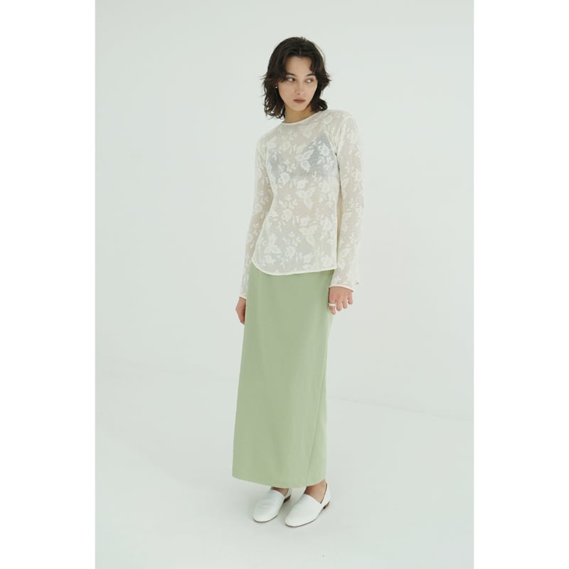 CLANE クラネ “LOW WAIST STRAIGHT SKIRT” ローウエストストレー