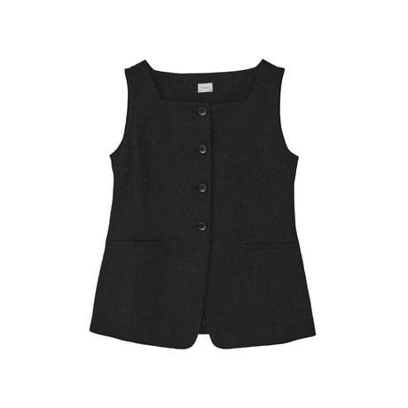 MANOF マノフ “SQUARE NECK GILET SET UP” スクエアネックジレセットアップ