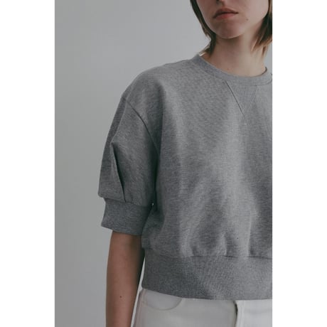 MANOF マノフ “PUFF SLEEVE SWEAT TOPS” パフスリーブスウェットトップス