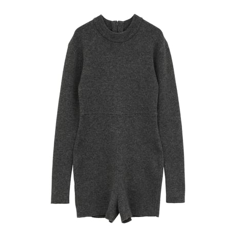 CLANE クラネ “WOOL SHORT KNIT ALL IN ONE” ウールショートニットオールインワン