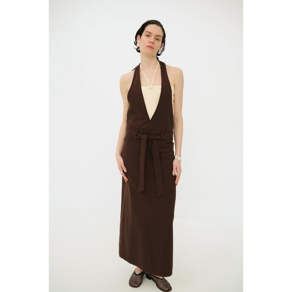 CLANE クラネ “HALTER NECK LOW WAIST ONEPIECE” ホルター