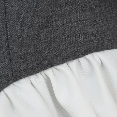 CLANE クラネ “FRILLED TAILORED JACKET” フリルテイラードジャケット