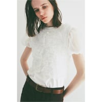 CLANE クラネ “TULLE VEST LAYERED TOPS” チュールベストレイヤードトップス
