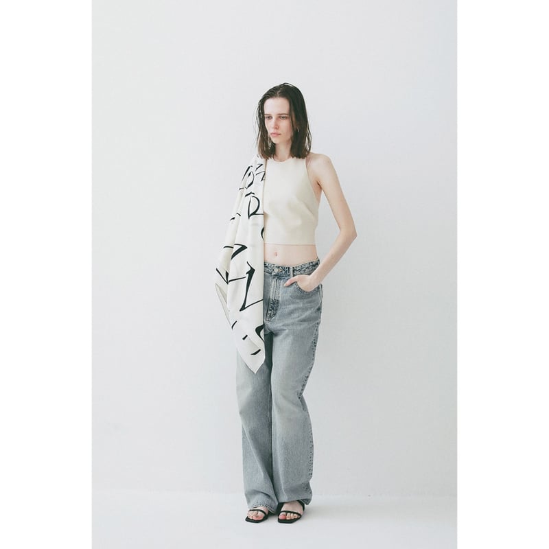 CLANE クラネ “ BACK RIBBON HALTER BUSTIER” バックリボンホ