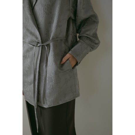 MANOF マノフ “JACQUARD CACHECOEUR SHIRT” ジャガードカシュクールシャツ