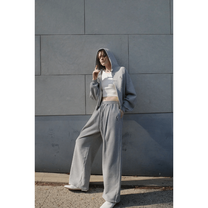 パンツ CLANE LOGO SWEAT TUCK WIDE PANTS CLANE クラネ “LOGO SWEAT TUCK WIDE PANTS” ロゴスウェットタ