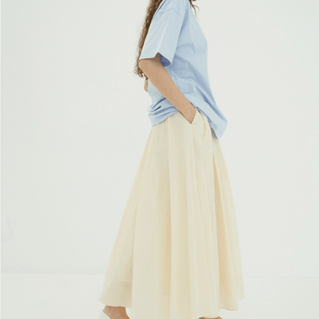 CLANE クラネ “VOLUME FLARE AIRY SKIRT” ボリュームフレアエアリースカート