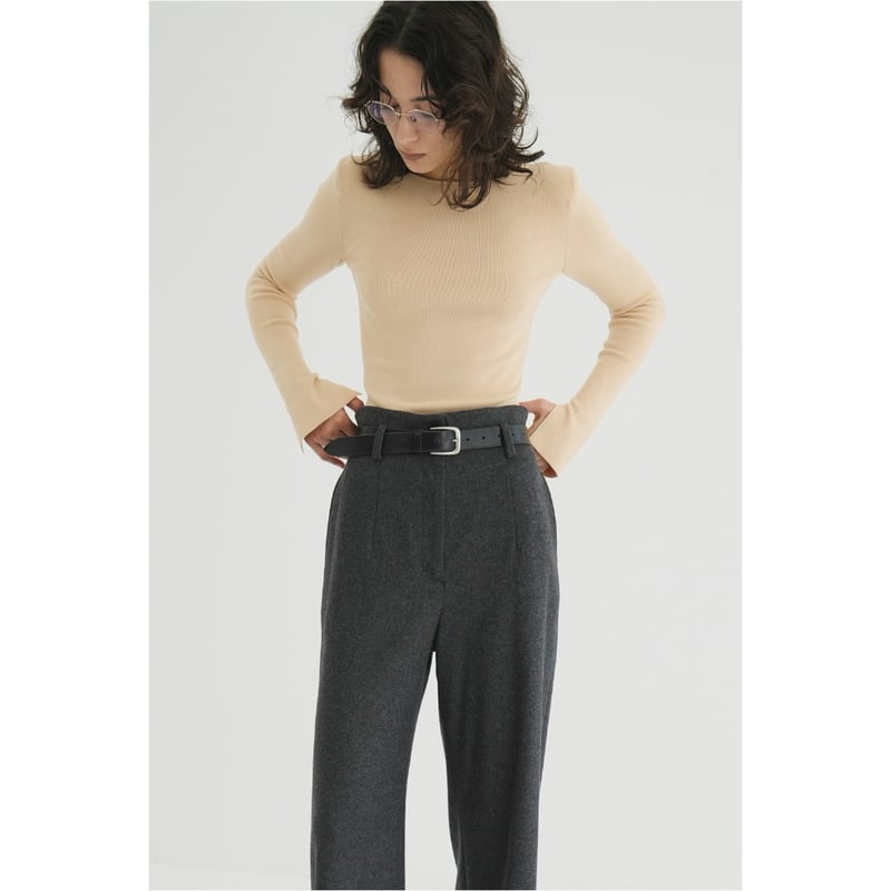 CLANE クラネ “SHOULDER PADS KNIT TOPS” ショルダーパッドニット