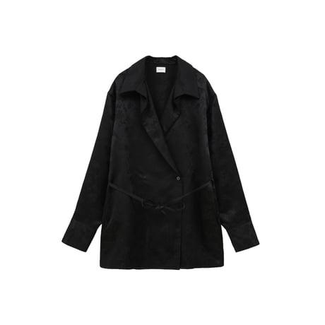 MANOF マノフ “JACQUARD CACHECOEUR SHIRT” ジャガードカシュクールシャツ