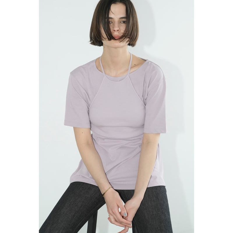 CLANE クラネ “HALTER BUSTIER SET TEE” ホルタービスチェセットT CLANE クラネ “HALTER BUSTIER SET TEE” ホルタービスチェセットT