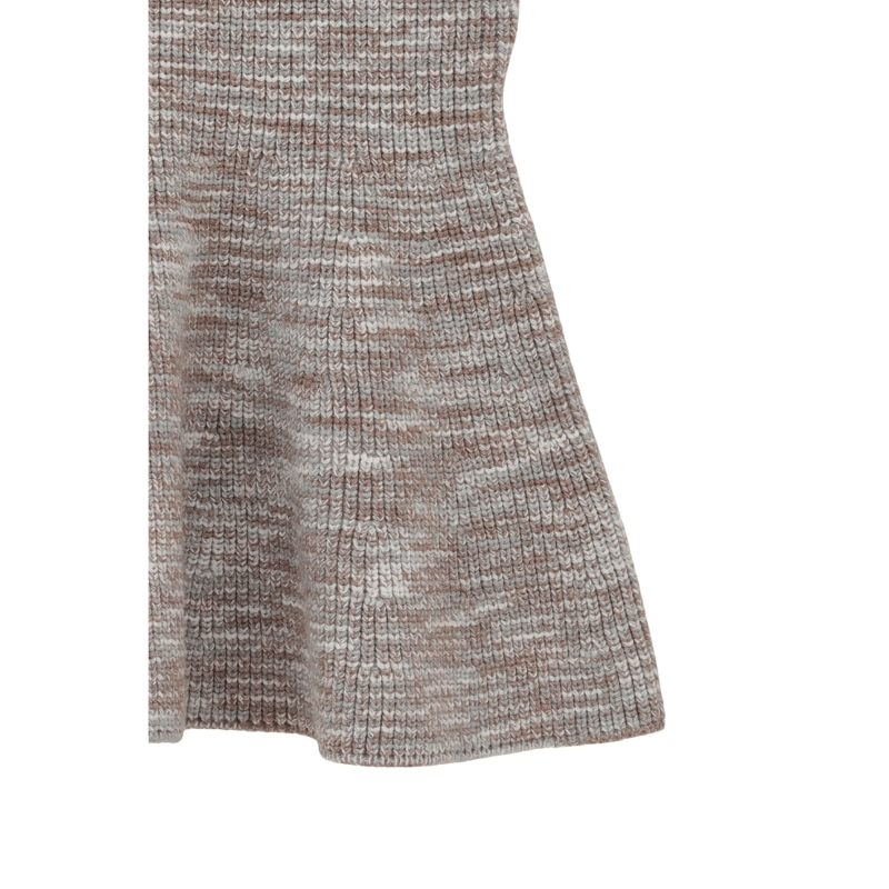 マノフ manof RIB PEPLUM KNIT TOPS MANOF マノフ “RIB PEPLUM KNIT TOPS” リブペプラムニット