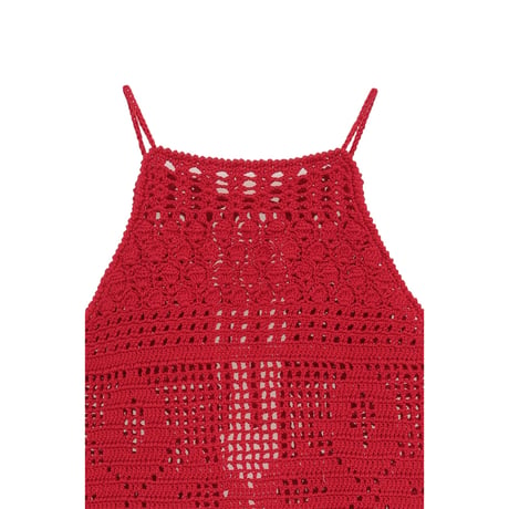 CLANE クラネ “CROCHET CAMI KNIT TOPS” クロシェキャミニットトップス