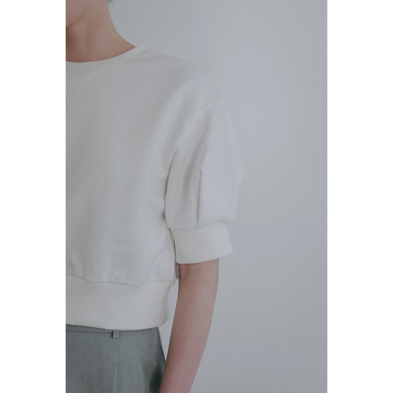 トレーナー/スウェット MANOF / PUFFSLEEVE SWEAT TOPS MANOF - パフスリーブトップス - PUFFSLEEVE SWEAT TOPS - GREY
