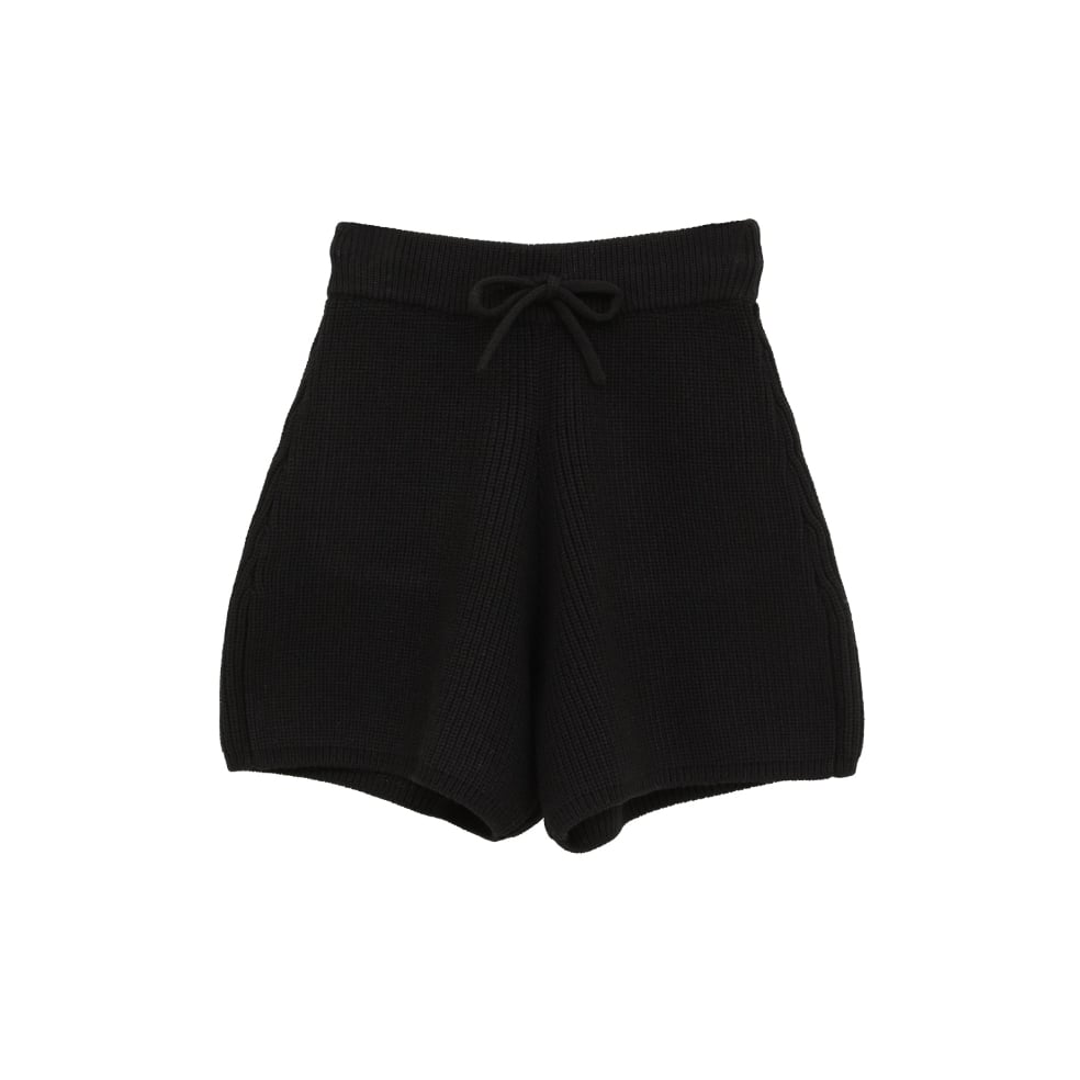 CLANE クラネ “KNIT SHORT PANTS” ニットショートパンツ | t / wo