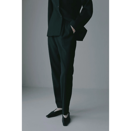 MANOF マノフ “HIGH WAIST TAPERED PANTS” ハイウエストテーパードパンツ