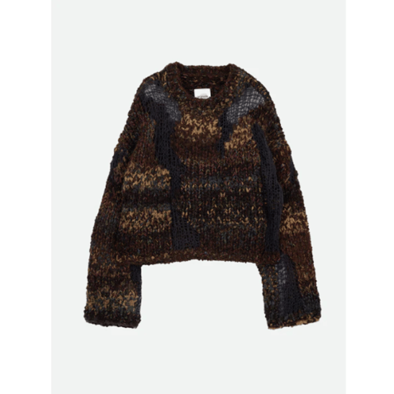 nounless TWO YARN INTARSIA KNIT ナウンレスニット TWO YARN INTARSIA KNIT – NOUNLESS