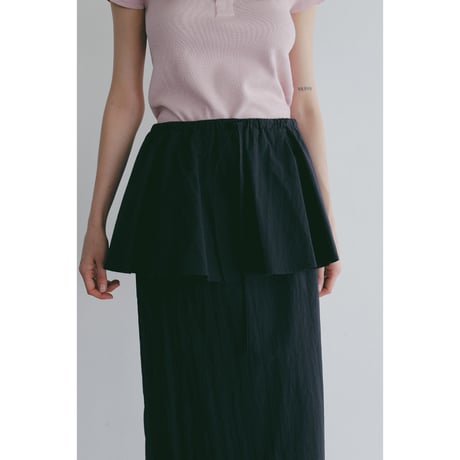 MANOF マノフ “FRILL 2WAY TIGHT SKIRT” フリルツーウェイタイトスカート