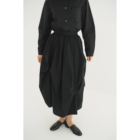 CLANE クラネ “TUCKING VOLUME SKIRT” タッキングボリュームスカート