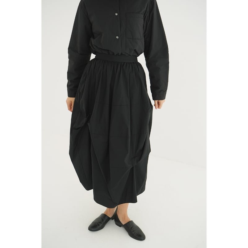 新品/未使用【CLANE】TUCKING VOLUME SKIRT CLANE クラネ “TUCKING VOLUME SKIRT” タッキングボリュームスカート
