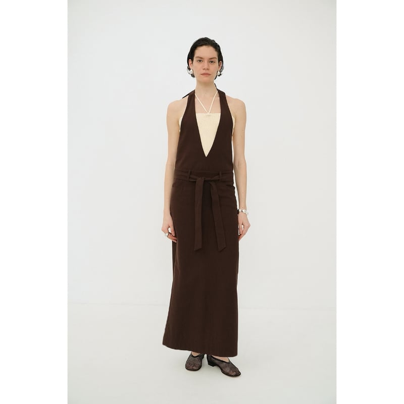 CLANE クラネ “HALTER NECK LOW WAIST ONEPIECE” ホルター