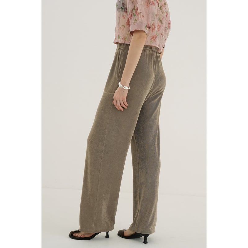 パンツ CLANE BRIGHT JERSEY PANTS 2 CLANE パンツ 「CLANE/クラネ」BRIGHT JERSEY PANTS/パンツ