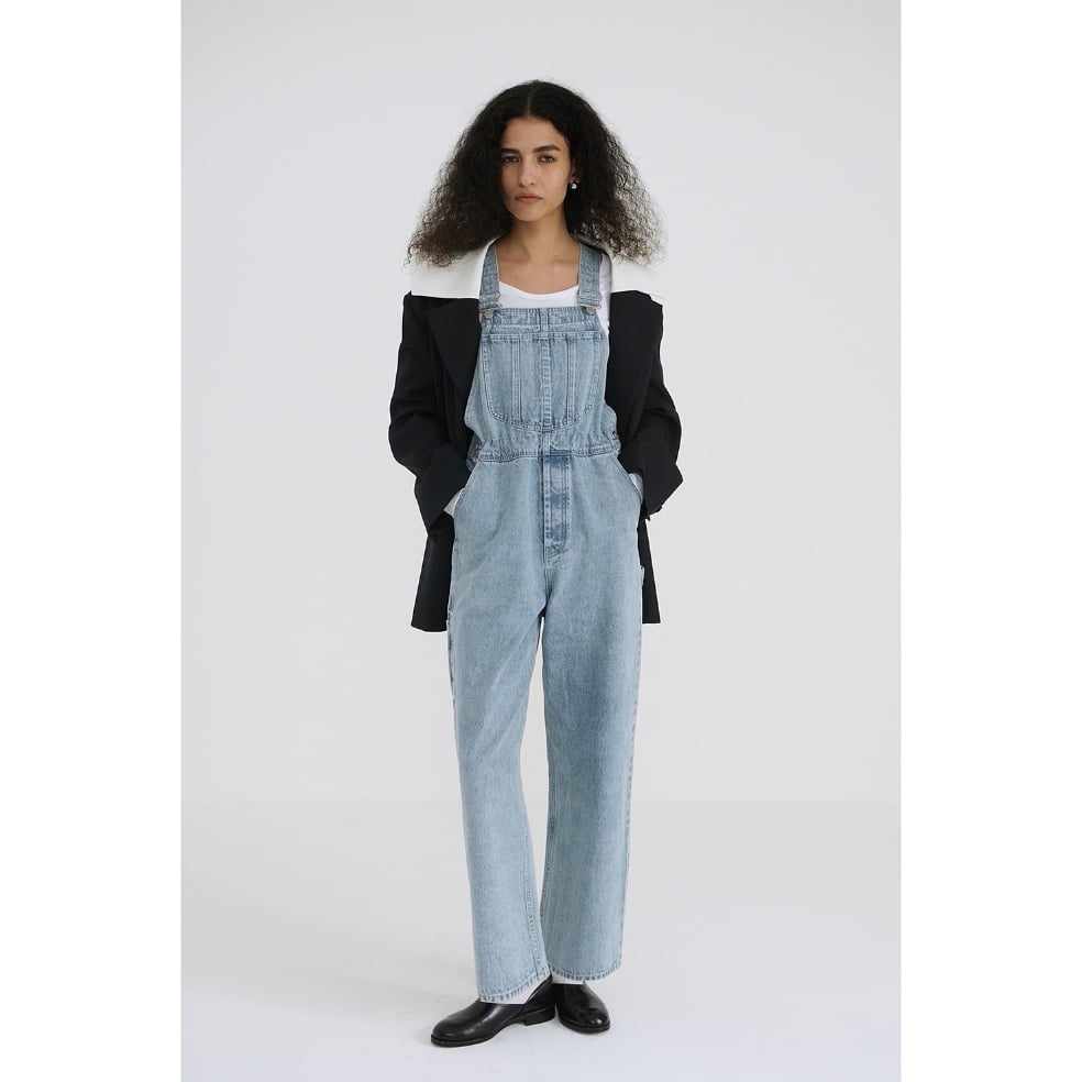 CLANE クラネ “WAIST ADJUST OVERALLS” ウエストアジャストオーバー