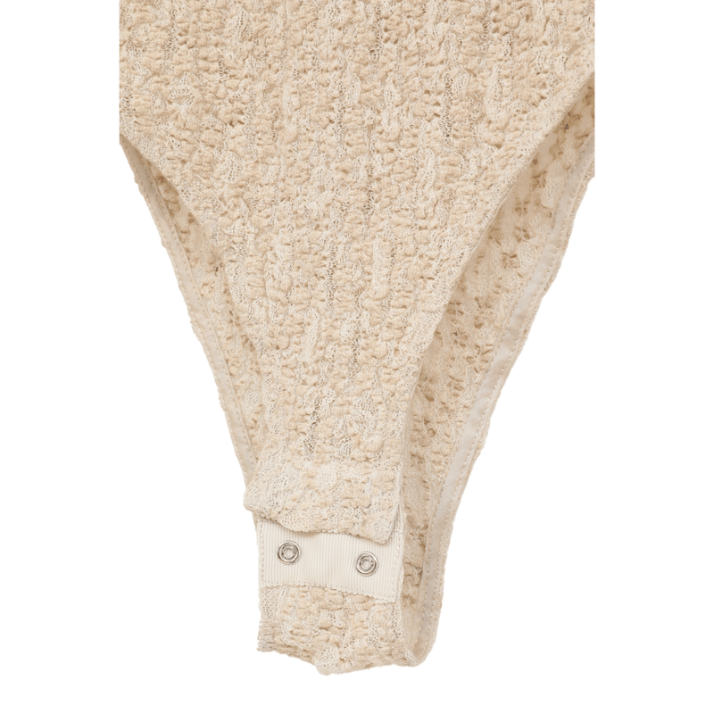 CLANE クラネ “BACK OPEN LACE BODYSUIT” バックオープンレースボ