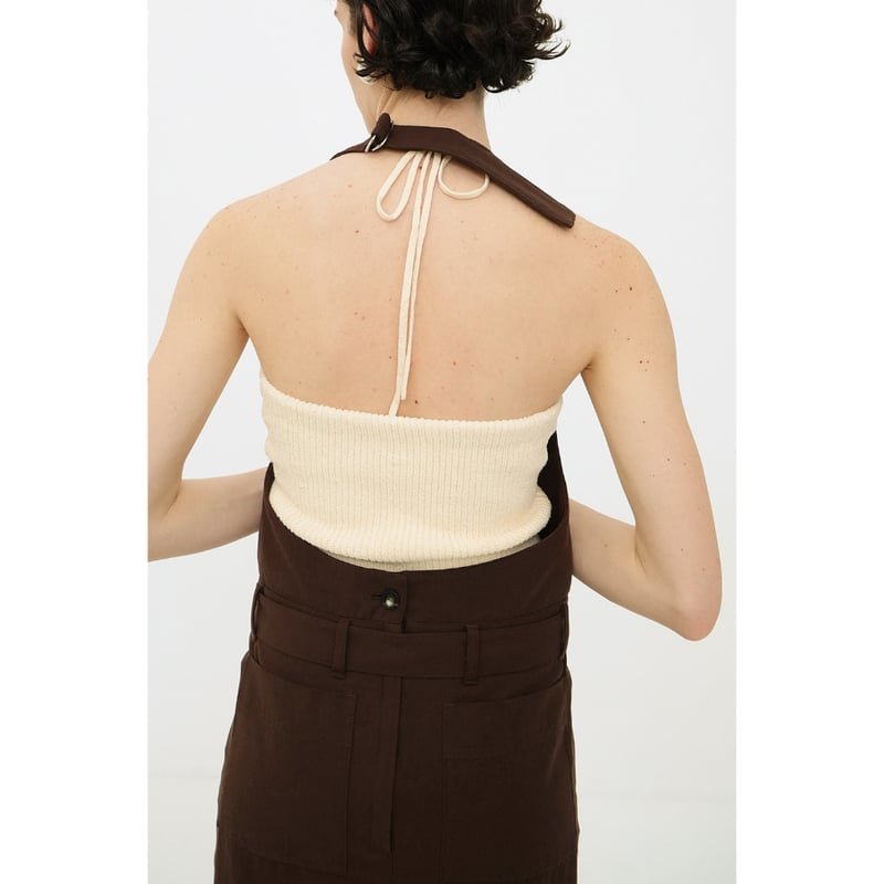 PRE ORDER】CLANE クラネ “HALTER NECK LOW WAIST ONE